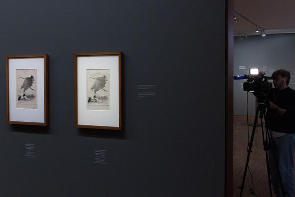 Honoré Daumier "Spiegel der Gesellschaft" (Albertina, 6.2. - 25.5.2026) Foto: eSeL.at - Lorenz Seidler