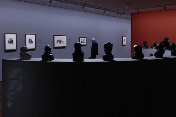 Honoré Daumier "Spiegel der Gesellschaft" (Albertina, 6.2. - 25.5.2026) Foto: eSeL.at - Lorenz Seidler