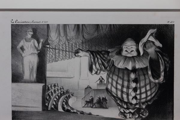 Honoré Daumier "Spiegel der Gesellschaft" (Albertina, 6.2. - 25.5.2026) Foto: eSeL.at - Lorenz Seidler