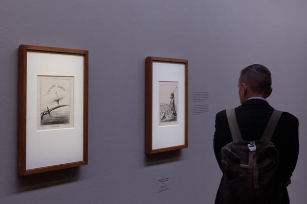 Honoré Daumier "Spiegel der Gesellschaft" (Albertina, 6.2. - 25.5.2026) Foto: eSeL.at - Lorenz Seidler