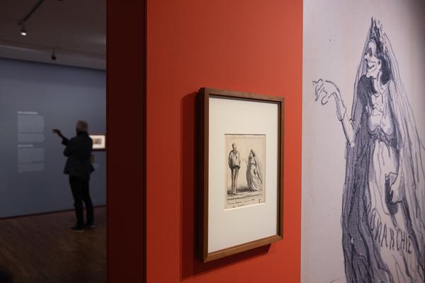 Honoré Daumier "Spiegel der Gesellschaft" (Albertina, 6.2. - 25.5.2026) Foto: eSeL.at - Lorenz Seidler