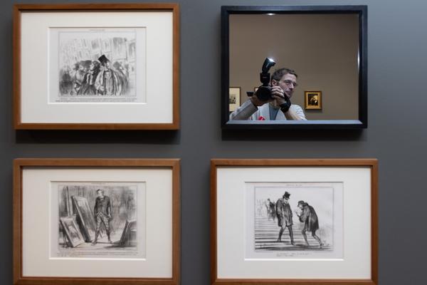 Honoré Daumier "Spiegel der Gesellschaft" (Albertina, 6.2. - 25.5.2026) Foto: eSeL.at - Lorenz Seidler