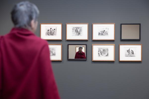 Honoré Daumier "Spiegel der Gesellschaft" (Albertina, 6.2. - 25.5.2026) Foto: eSeL.at - Lorenz Seidler