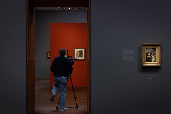 Honoré Daumier "Spiegel der Gesellschaft" (Albertina, 6.2. - 25.5.2026) Foto: eSeL.at - Lorenz Seidler