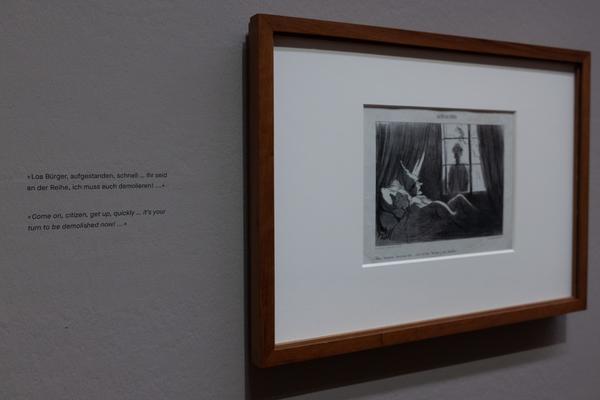 Honoré Daumier "Spiegel der Gesellschaft" (Albertina, 6.2. - 25.5.2026) Foto: eSeL.at - Lorenz Seidler