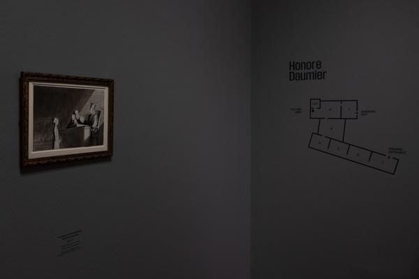 Honoré Daumier "Spiegel der Gesellschaft" (Albertina, 6.2. - 25.5.2026) Foto: eSeL.at - Lorenz Seidler