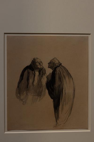 Honoré Daumier "Spiegel der Gesellschaft" (Albertina, 6.2. - 25.5.2026) Foto: eSeL.at - Lorenz Seidler