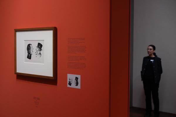 Honoré Daumier "Spiegel der Gesellschaft" (Albertina, 6.2. - 25.5.2026) Foto: eSeL.at - Lorenz Seidler