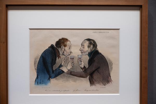 Honoré Daumier "Spiegel der Gesellschaft" (Albertina, 6.2. - 25.5.2026) Foto: eSeL.at - Lorenz Seidler