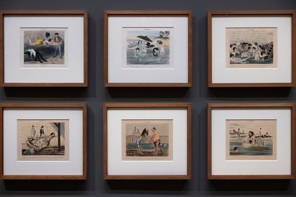 Honoré Daumier "Spiegel der Gesellschaft" (Albertina, 6.2. - 25.5.2026) Foto: eSeL.at - Lorenz Seidler