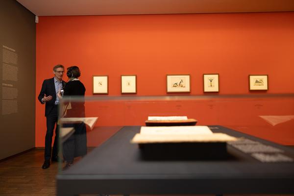 Honoré Daumier "Spiegel der Gesellschaft" (Albertina, 6.2. - 25.5.2026) Foto: eSeL.at - Lorenz Seidler