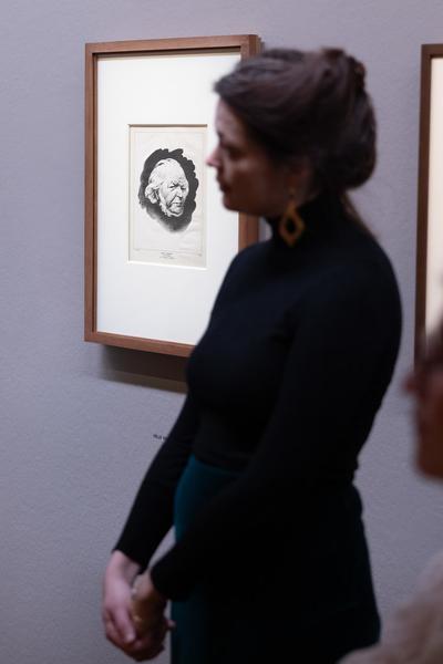 Honoré Daumier "Spiegel der Gesellschaft" (Albertina, 6.2. - 25.5.2026) Foto: eSeL.at - Lorenz Seidler