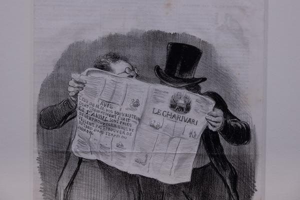 Honoré Daumier "Spiegel der Gesellschaft" (Albertina, 6.2. - 25.5.2026) Foto: eSeL.at - Lorenz Seidler