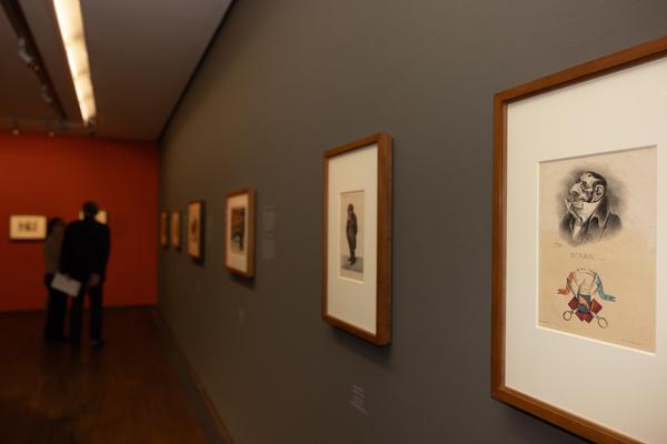 Honoré Daumier "Spiegel der Gesellschaft" (Albertina, 6.2. - 25.5.2026) Foto: eSeL.at - Lorenz Seidler