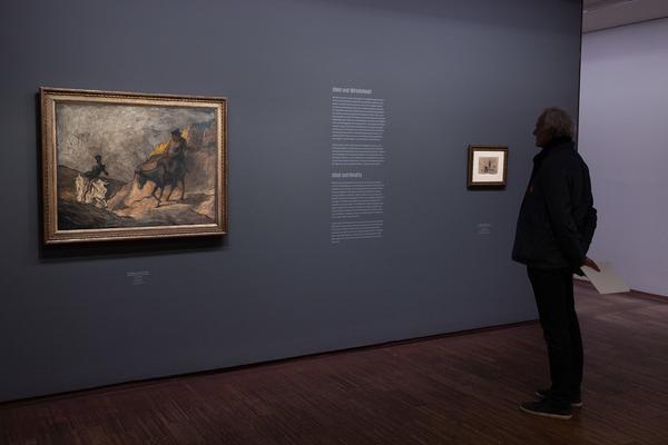 Honoré Daumier "Spiegel der Gesellschaft" (Albertina, 6.2. - 25.5.2026) Foto: eSeL.at - Lorenz Seidler