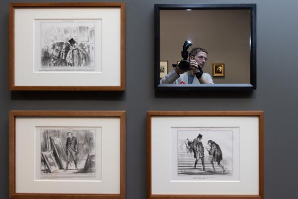 Honoré Daumier "Spiegel der Gesellschaft" (Albertina, 6.2. - 25.5.2026) Foto: eSeL.at - Lorenz Seidler