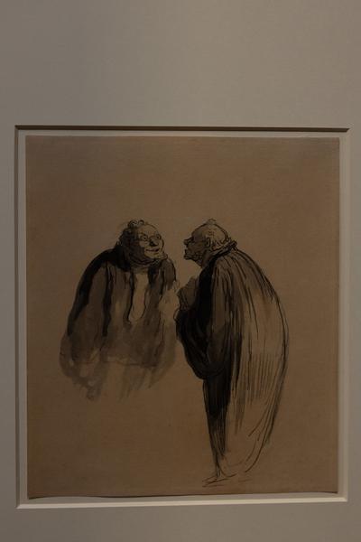 Honoré Daumier "Spiegel der Gesellschaft" (Albertina, 6.2. - 25.5.2026) Foto: eSeL.at - Lorenz Seidler