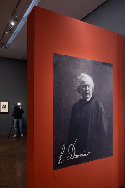 Honoré Daumier "Spiegel der Gesellschaft" (Albertina, 6.2. - 25.5.2026) Foto: eSeL.at - Lorenz Seidler
