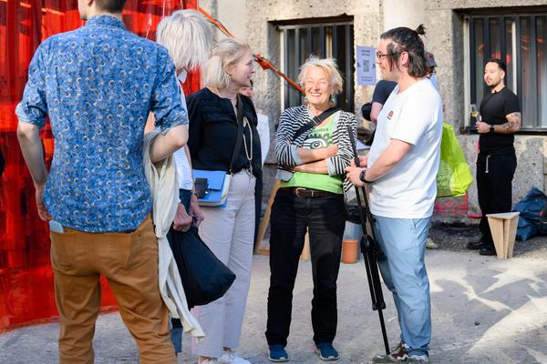 Creatives for Vienna – Making Spaces X Klima Biennale Wien: Wiener Würstelstand (Funkhaus, 25.04.2026) Foto: Wirtschaftsagentur Wien / eSeL.at - Joanna Pianka