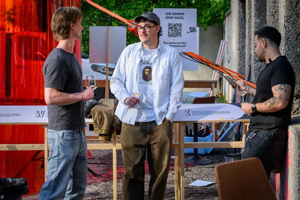 Creatives for Vienna – Making Spaces X Klima Biennale Wien: Wiener Würstelstand (Funkhaus, 25.04.2026) Foto: Wirtschaftsagentur Wien / eSeL.at - Joanna Pianka