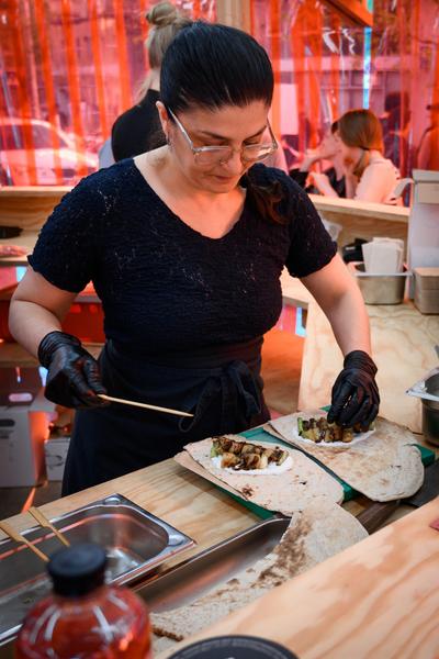 Creatives for Vienna – Making Spaces X Klima Biennale Wien: Wiener Würstelstand (Funkhaus, 25.04.2026) Foto: Wirtschaftsagentur Wien / eSeL.at - Joanna Pianka