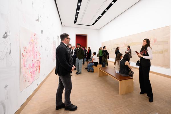 Im erweiterten Raum - Eröffnung (Künstlerhaus Wien, 27.02.2026) Foto: eSeL.at - Joanna Pianka