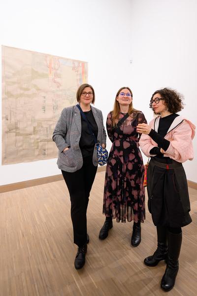 Im erweiterten Raum - Eröffnung (Künstlerhaus Wien, 27.02.2026) Foto: eSeL.at - Joanna Pianka