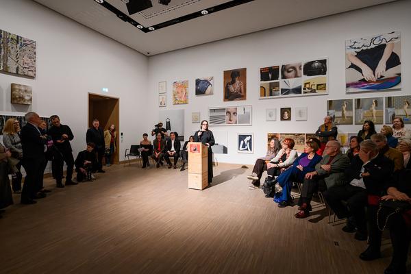 Im erweiterten Raum - Eröffnung (Künstlerhaus Wien, 27.02.2026) Foto: eSeL.at - Joanna Pianka