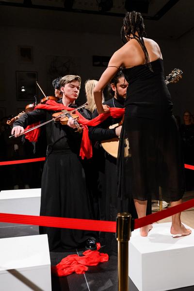 Im erweiterten Raum - Eröffnung (Künstlerhaus Wien, 27.02.2026) Foto: eSeL.at - Joanna Pianka