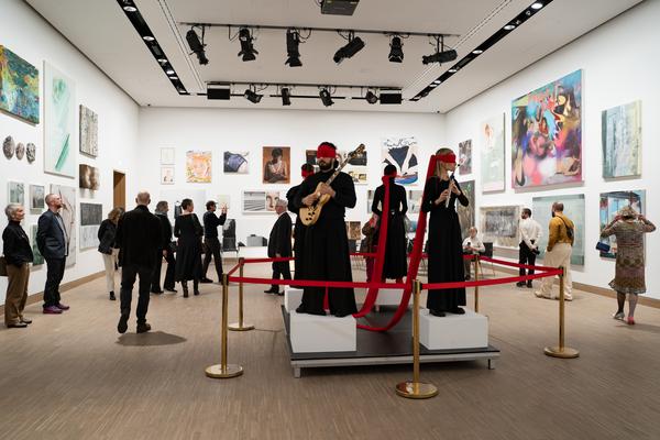 Im erweiterten Raum (Künstlerhaus Wien, 27.02. - 07.06.2025) Foto: eSeL.at - Sarah Tasha