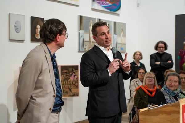 Im erweiterten Raum (Künstlerhaus Wien, 27.02. - 07.06.2025) Foto: eSeL.at - Sarah Tasha