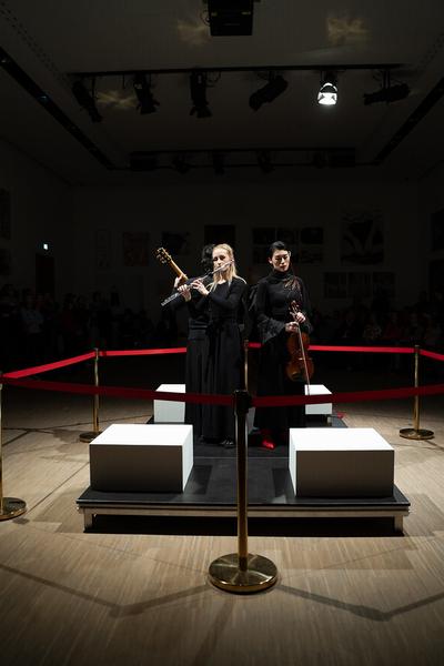 Im erweiterten Raum - Preview (Künstlerhaus Wien, 26.02.2026) Foto: eSeL.at - Sarah Tasha