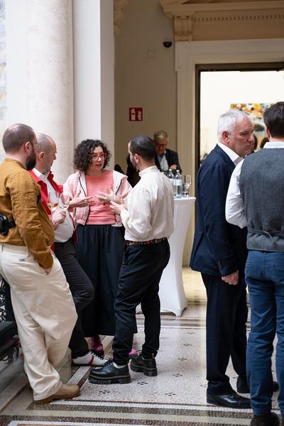 Im erweiterten Raum - Preview (Künstlerhaus Wien, 26.02.2026) Foto: eSeL.at - Sarah Tasha