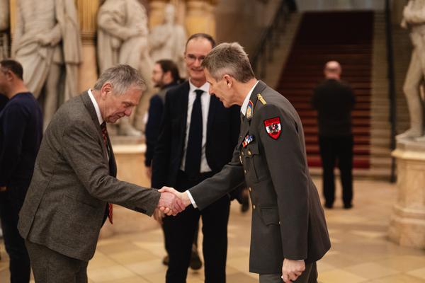 Ausstellungesröffnung Impressions of War - Der Krieg in der Ukraine (Heeresgeschichtliches Museum, 10.02.2026) Foto: eSeL.at - Robert Puteanu