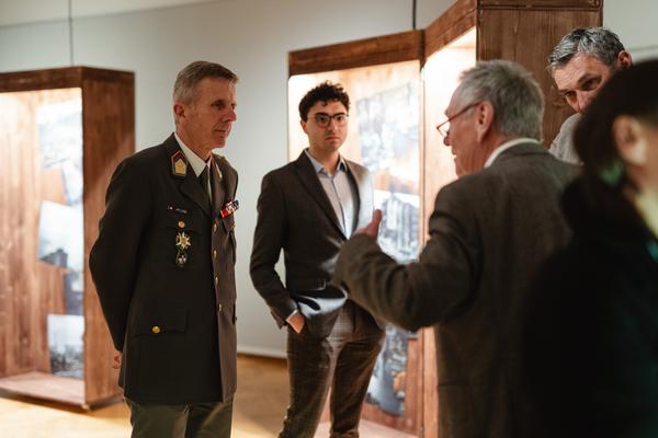 Ausstellungesröffnung Impressions of War - Der Krieg in der Ukraine (Heeresgeschichtliches Museum, 10.02.2026) Foto: eSeL.at - Robert Puteanu