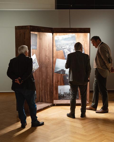 Ausstellungesröffnung Impressions of War - Der Krieg in der Ukraine (Heeresgeschichtliches Museum, 10.02.2026) Foto: eSeL.at - Robert Puteanu