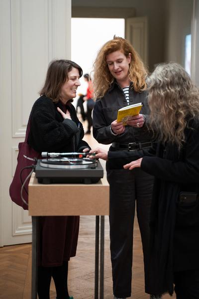 In the Fold of the Sack (Exhibit, Akademie der bildenden Künste, 12.03.2026) Foto: eSeL.at - Sarah Tasha