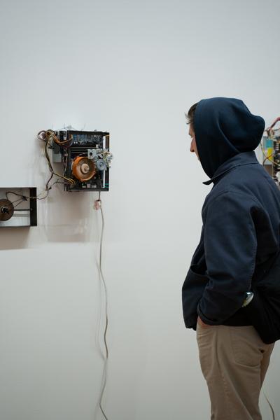 In the Fold of the Sack (Exhibit, Akademie der bildenden Künste, 12.03.2026) Foto: eSeL.at - Sarah Tasha