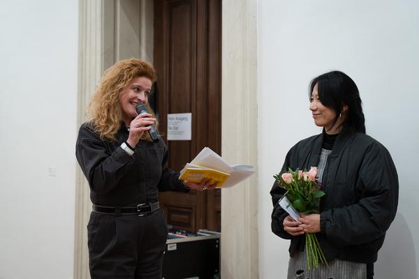 In the Fold of the Sack (Exhibit, Akademie der bildenden Künste, 12.03.2026) Foto: eSeL.at - Sarah Tasha