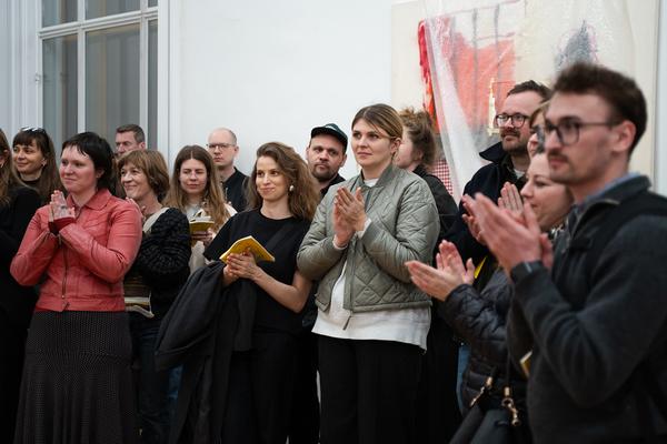 In the Fold of the Sack (Exhibit, Akademie der bildenden Künste, 12.03.2026) Foto: eSeL.at - Sarah Tasha