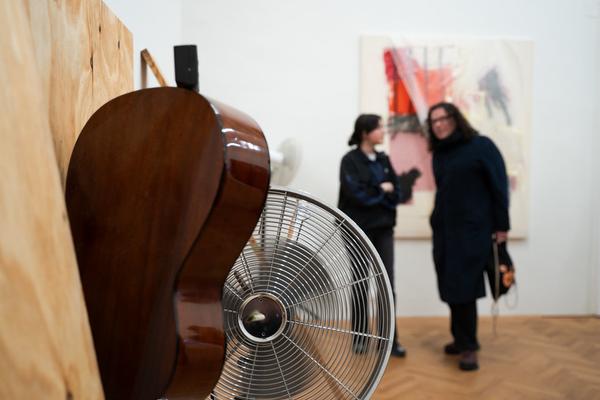 In the Fold of the Sack (Exhibit, Akademie der bildenden Künste, 12.03.2026) Foto: eSeL.at - Sarah Tasha