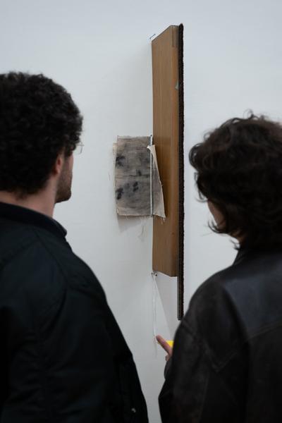 In the Fold of the Sack (Exhibit, Akademie der bildenden Künste, 12.03.2026) Foto: eSeL.at - Sarah Tasha