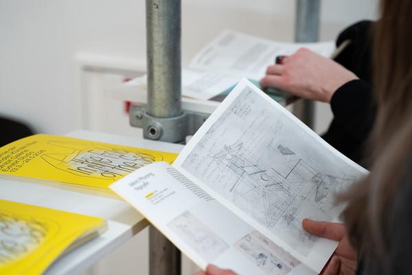 In the Fold of the Sack (Exhibit, Akademie der bildenden Künste, 12.03.2026) Foto: eSeL.at - Sarah Tasha