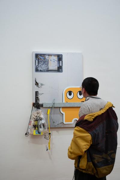 In the Fold of the Sack (Exhibit, Akademie der bildenden Künste, 12.03.2026) Foto: eSeL.at - Sarah Tasha