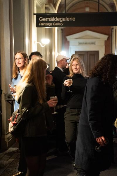 In the Fold of the Sack (Exhibit, Akademie der bildenden Künste, 12.03.2026) Foto: eSeL.at - Sarah Tasha