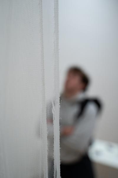 In the Fold of the Sack (Exhibit, Akademie der bildenden Künste, 12.03.2026) Foto: eSeL.at - Sarah Tasha