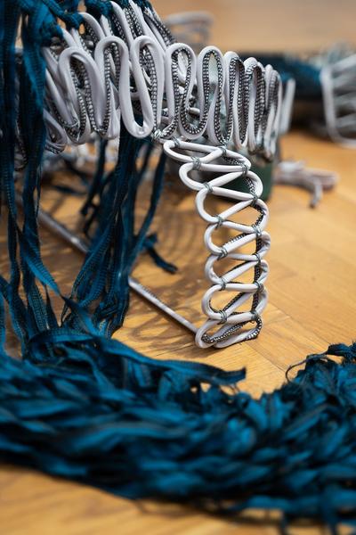 In the Fold of the Sack (Exhibit, Akademie der bildenden Künste, 12.03.2026) Foto: eSeL.at - Sarah Tasha