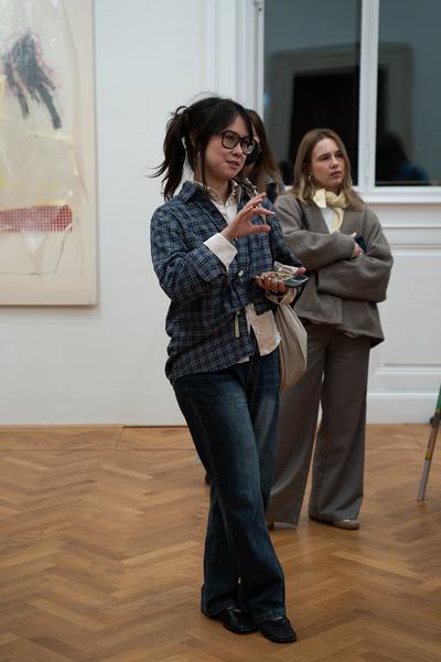 In the Fold of the Sack (Exhibit, Akademie der bildenden Künste, 12.03.2026) Foto: eSeL.at - Sarah Tasha