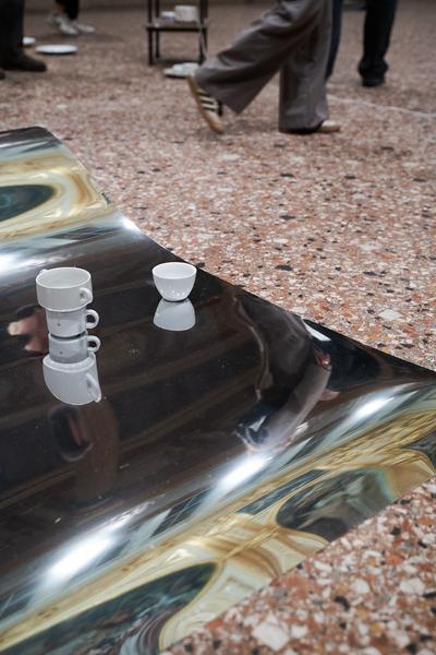 In the Fold of the Sack (Exhibit, Akademie der bildenden Künste, 12.03.2026) Foto: eSeL.at - Sarah Tasha