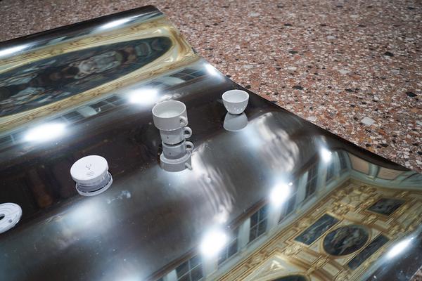 In the Fold of the Sack (Exhibit, Akademie der bildenden Künste, 12.03.2026) Foto: eSeL.at - Sarah Tasha